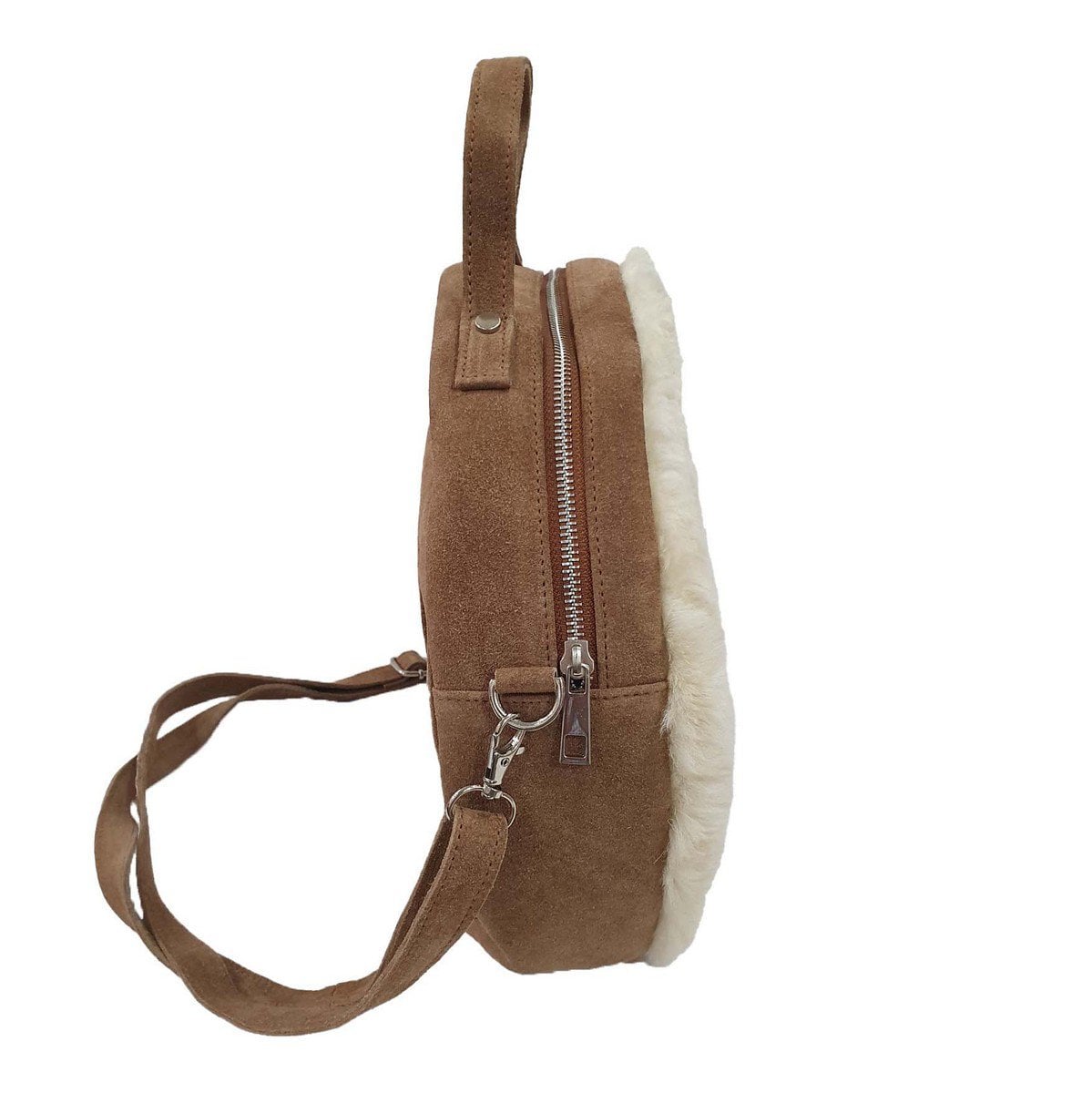 Schaap Wit Crossbody tas uni 30x28x7cm (ovisaries)