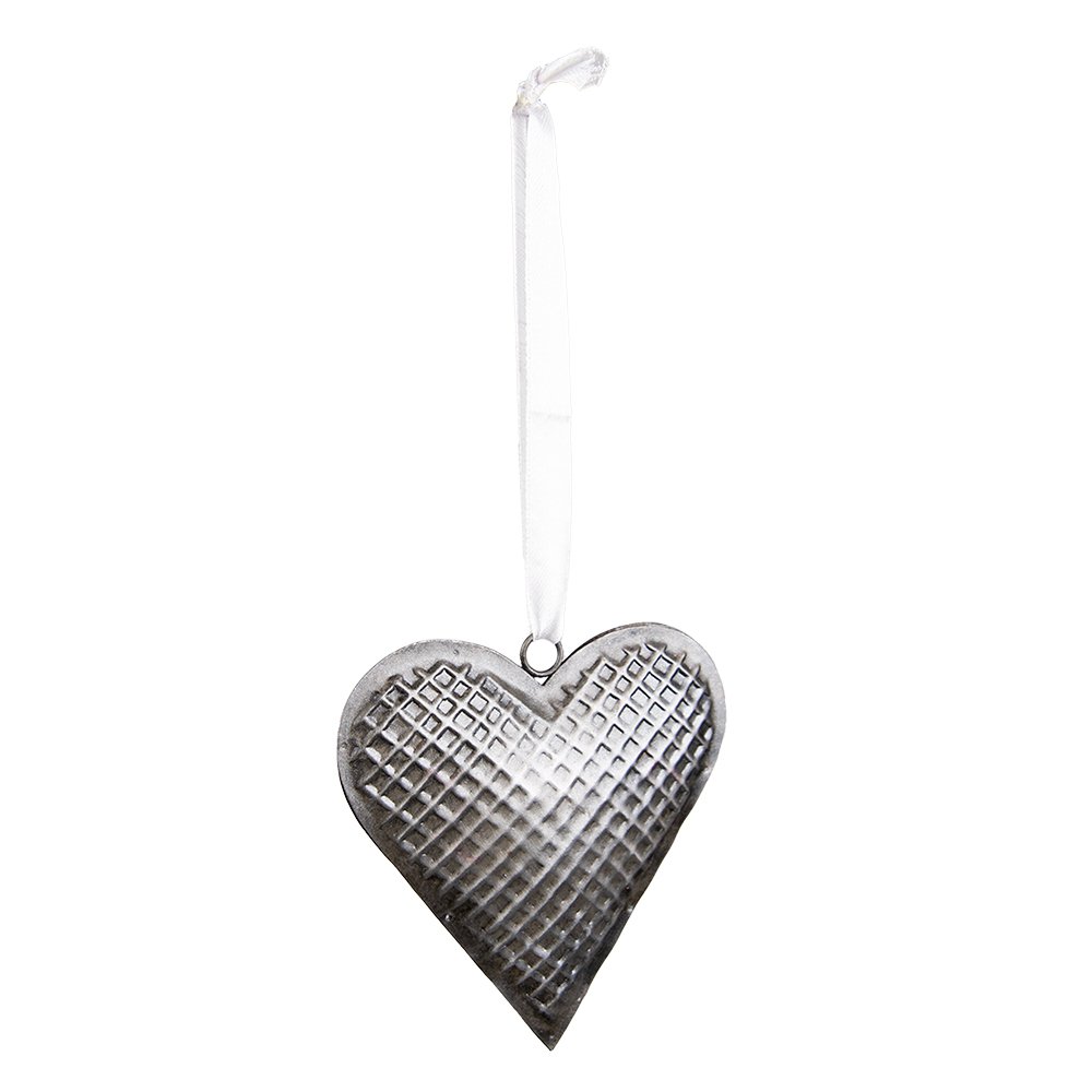 Decoratie Hanger 10x10 cm Grijs IJzer