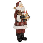 Kerstdecoratie Kerstman 10x10x21 cm Rood Kunststof