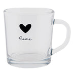 Theeglas 250 ml Glas Hart Theemok