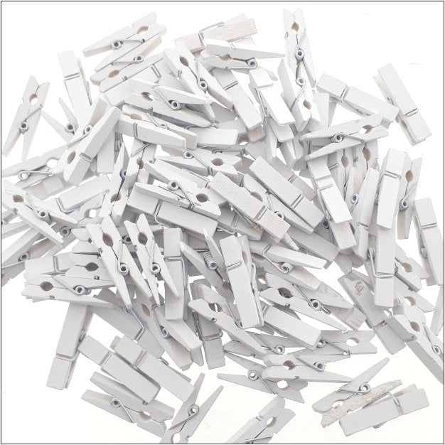 Knijpers – wit - 100 st