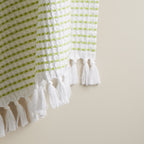 Katoenen wafelhanddoek voor de hand - sneldrogend, absorberend