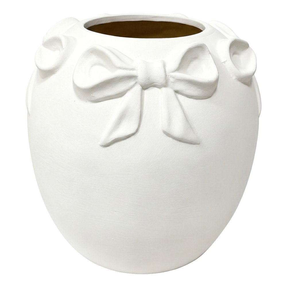 Vaas Wit Terracotta