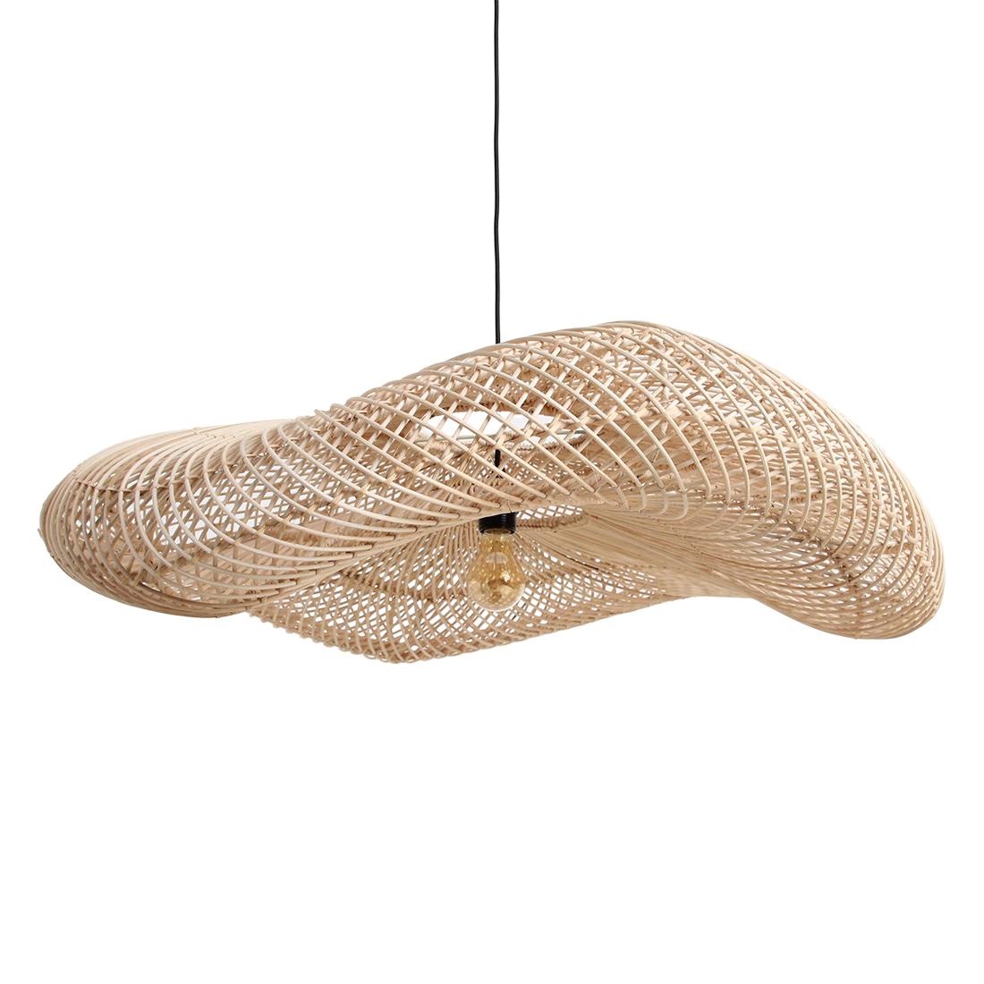Wave hanglamp XL - Ø90x22 cm