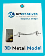 Bouwpakket 3D Model DIY Bosporus Bridge (Istanbul)- metaal