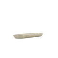 Serveerschaal 29x10xH2cm ivoor Meridian