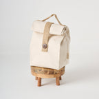 Tas | Lunchknop van canvasjute