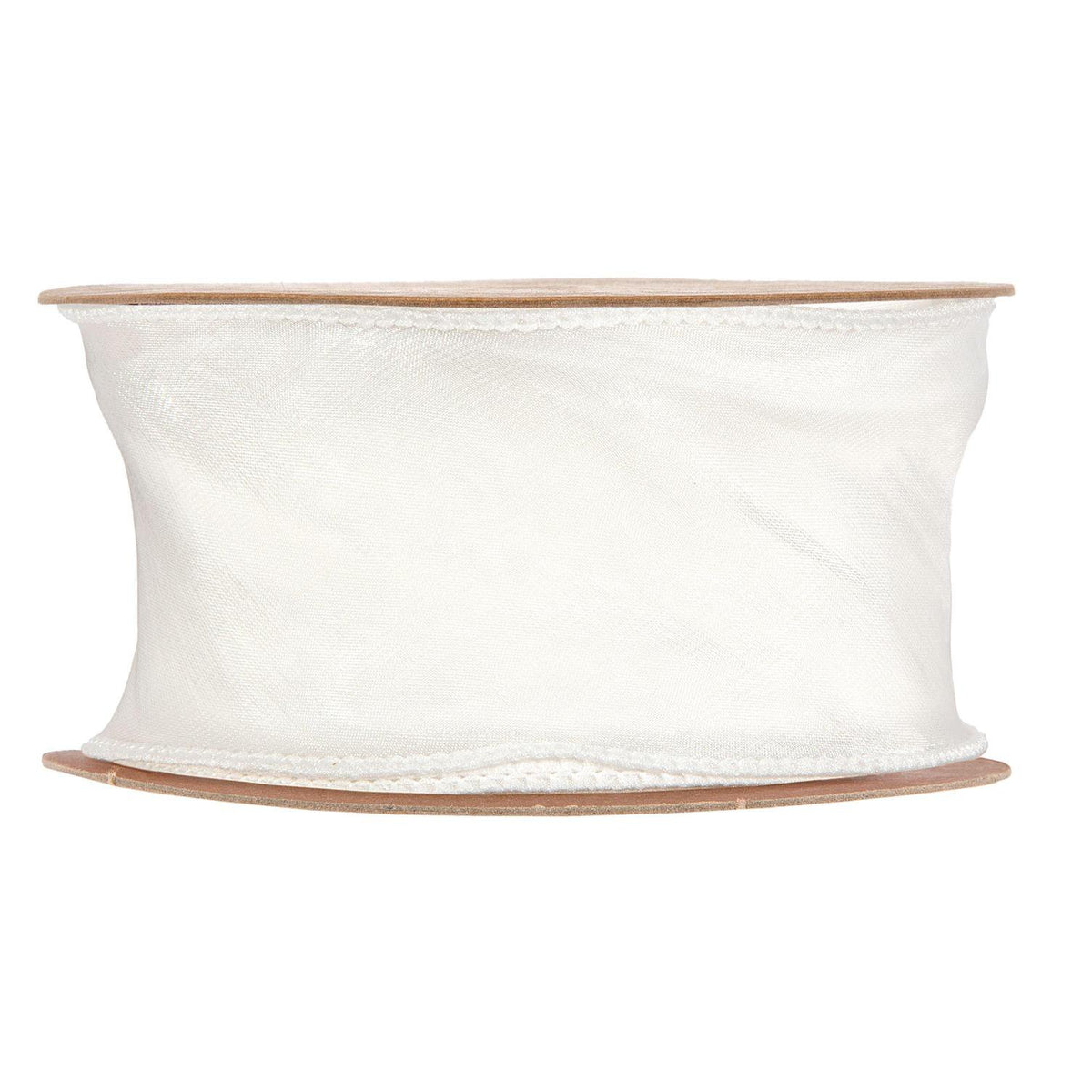 Organzalint – Wit – 45 mm x 10 meter
