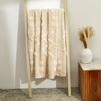 Katoenen deken - Beige - Getuft Premium Home Accent