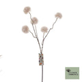 Pompom antique white 53cm