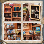 Cutebee, 3D DIY Huisje, Journey Trace Bookshop, CWGC204,15,5x16x18cm