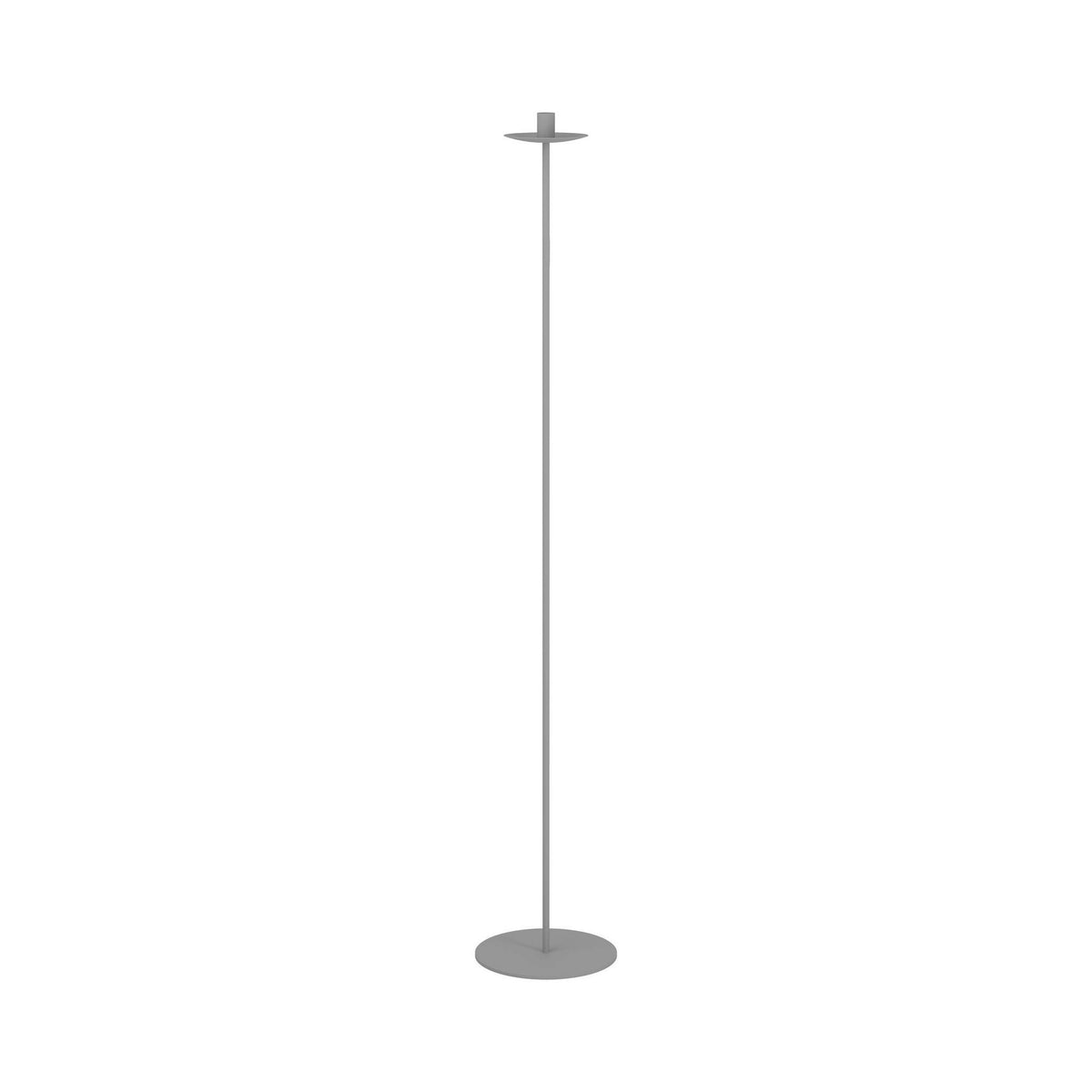 Kandelaar Tenggarong Zilver 21x125 cm