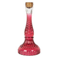 Kandelaar Ø 10x22 cm Roze Glas