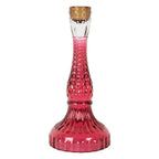 Kandelaar Ø 10x22 cm Roze Glas