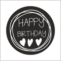 Happy Birthday - Wensetiket