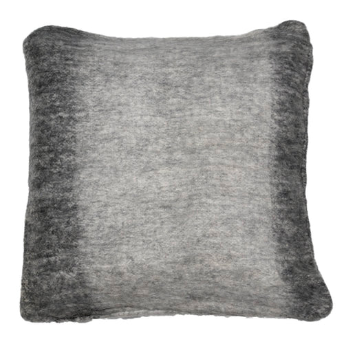 *kussen wol look gemeleerd grijs 45x45cm*