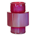 Vase Lyon Luster Pink H20,5 D15