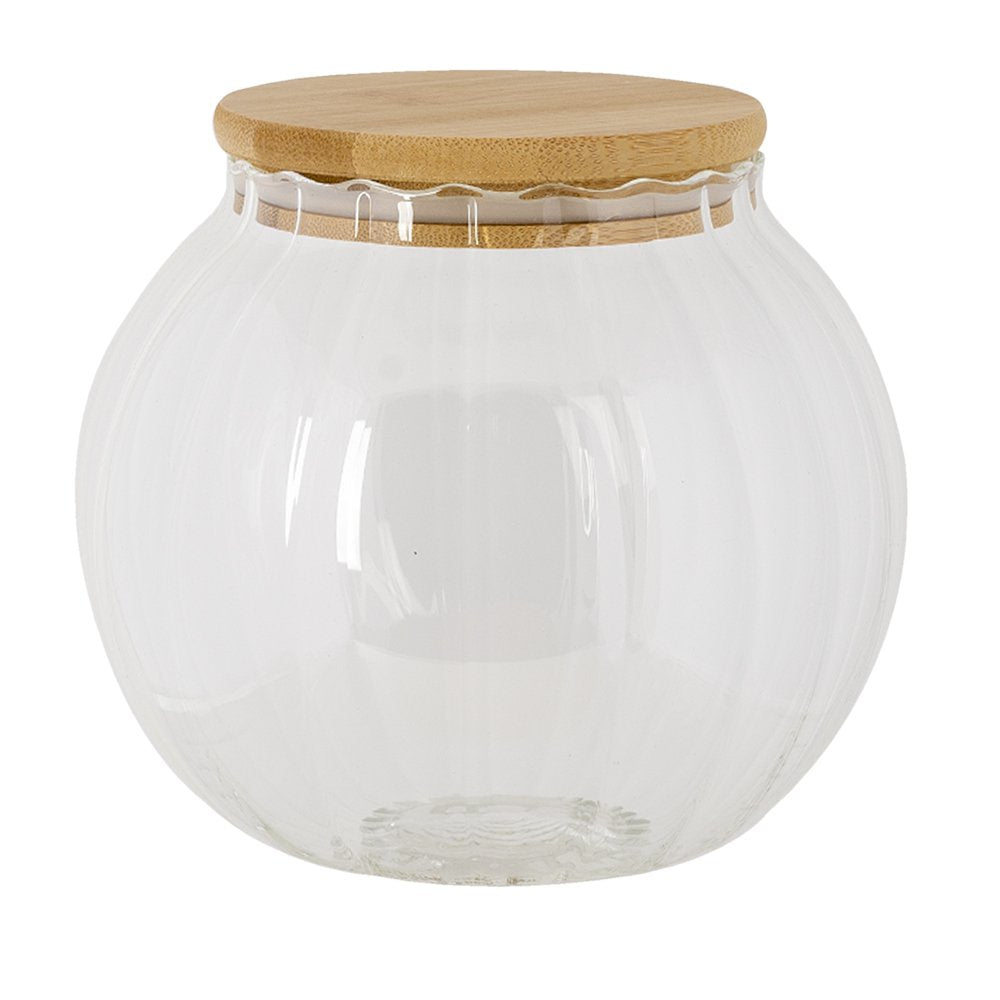 Voorraadpot Ø 13x14 cm Glas Voorraadbus
