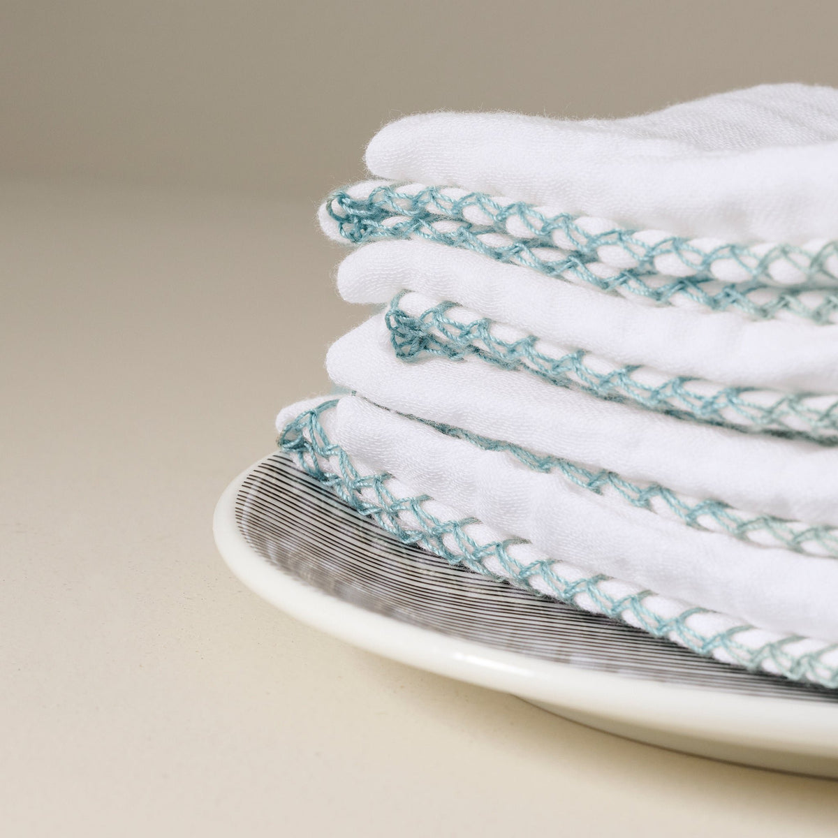 Katoenen handdoek met gaasweefsel - sneldrogend voor gezicht