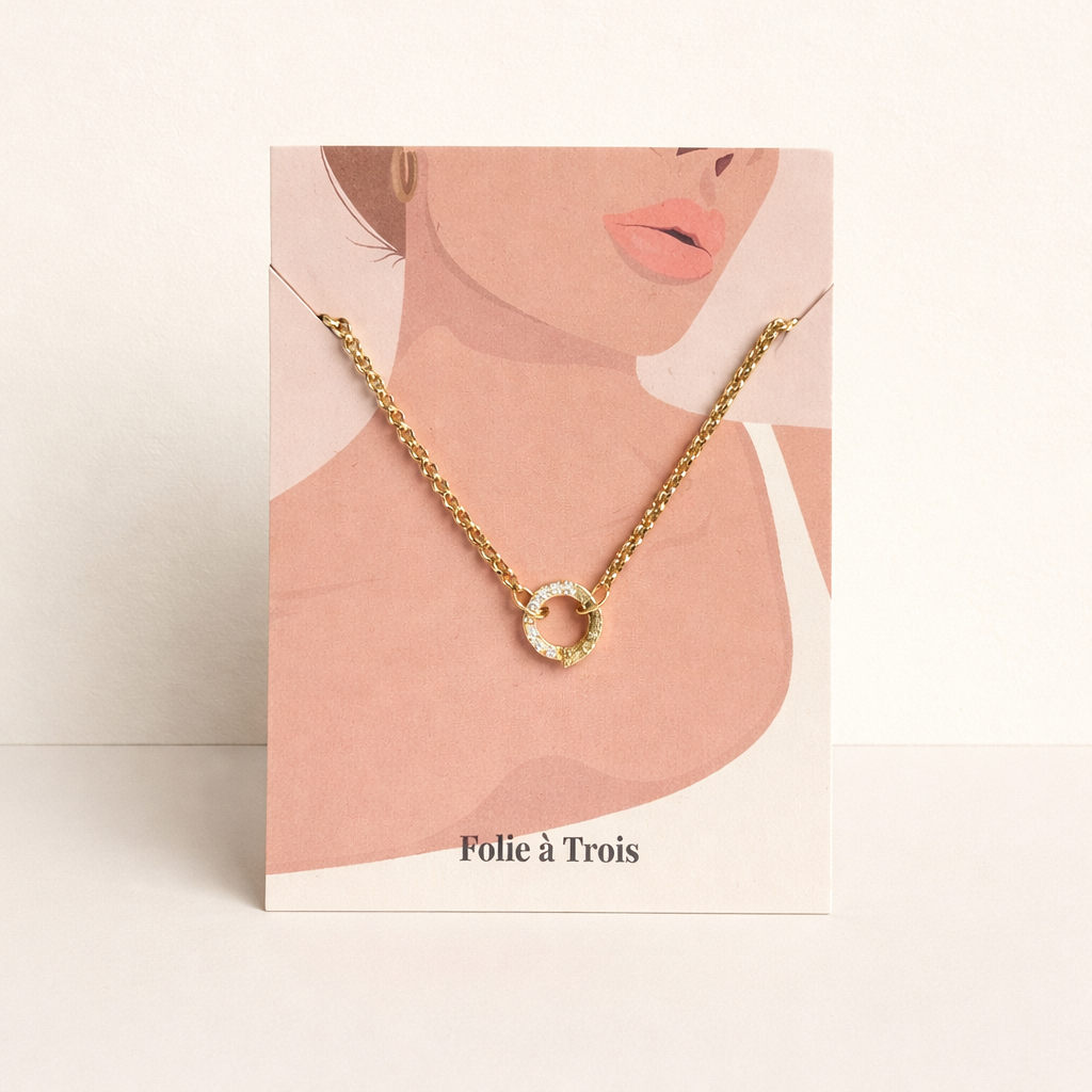 Zirkoon charme ketting
