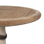 Bijzettafel Ø 62x81 cm Bruin Hout