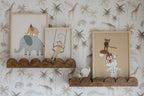 Kinderposter Dierentoren - Bruin, Eco-papier en verpakking