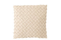 J-Line kussen Gewoven - polyester - beige
