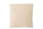 J-Line kussen Gewoven - polyester - beige