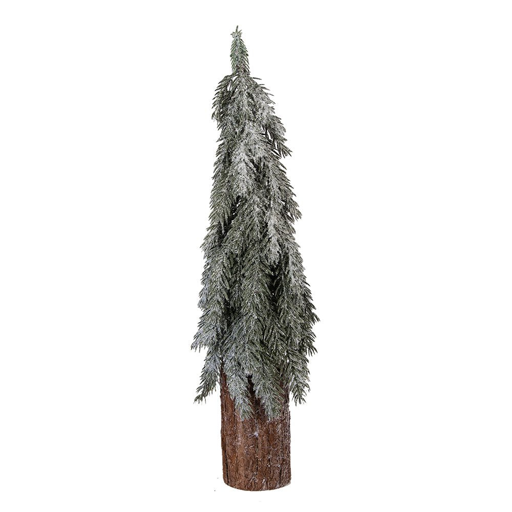 Mini Kunstkerstboom Ø 18x57 cm Groen Kunststof