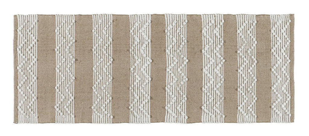Handgeweven katoenen vloerkleed – exportkwaliteit – 2x5 ft (60x152 cm)