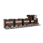Kerstdecoratie beeld Tein 95X19X28 CM Rood Metaal