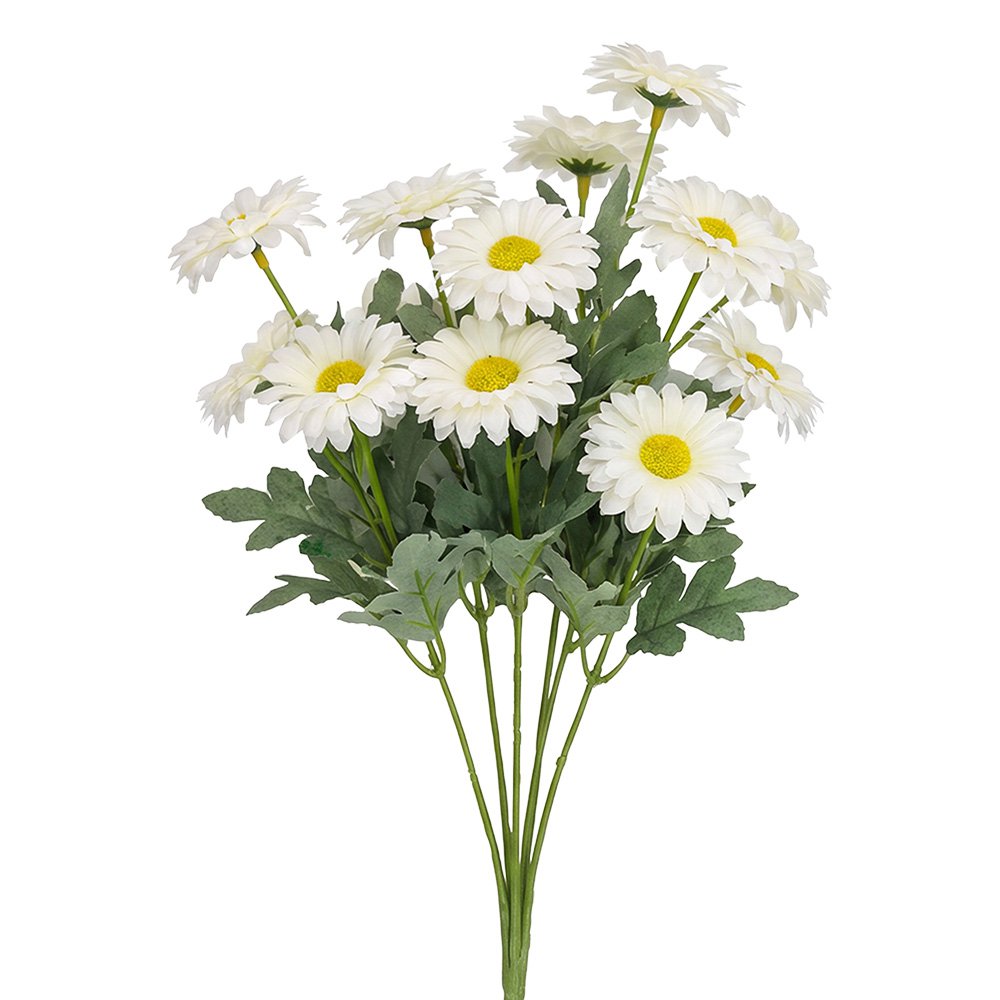 Kunstbloem Wit Kunststof