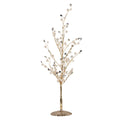 Decoratie Boom 9x9x46 cm Goudkleurig Metaal
