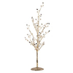 Decoratie Boom 9x9x46 cm Goudkleurig Metaal