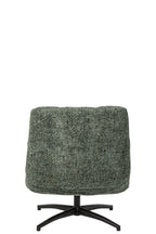 J-Line Gestoffeerde chaise longue - stof - smaragdgroen
