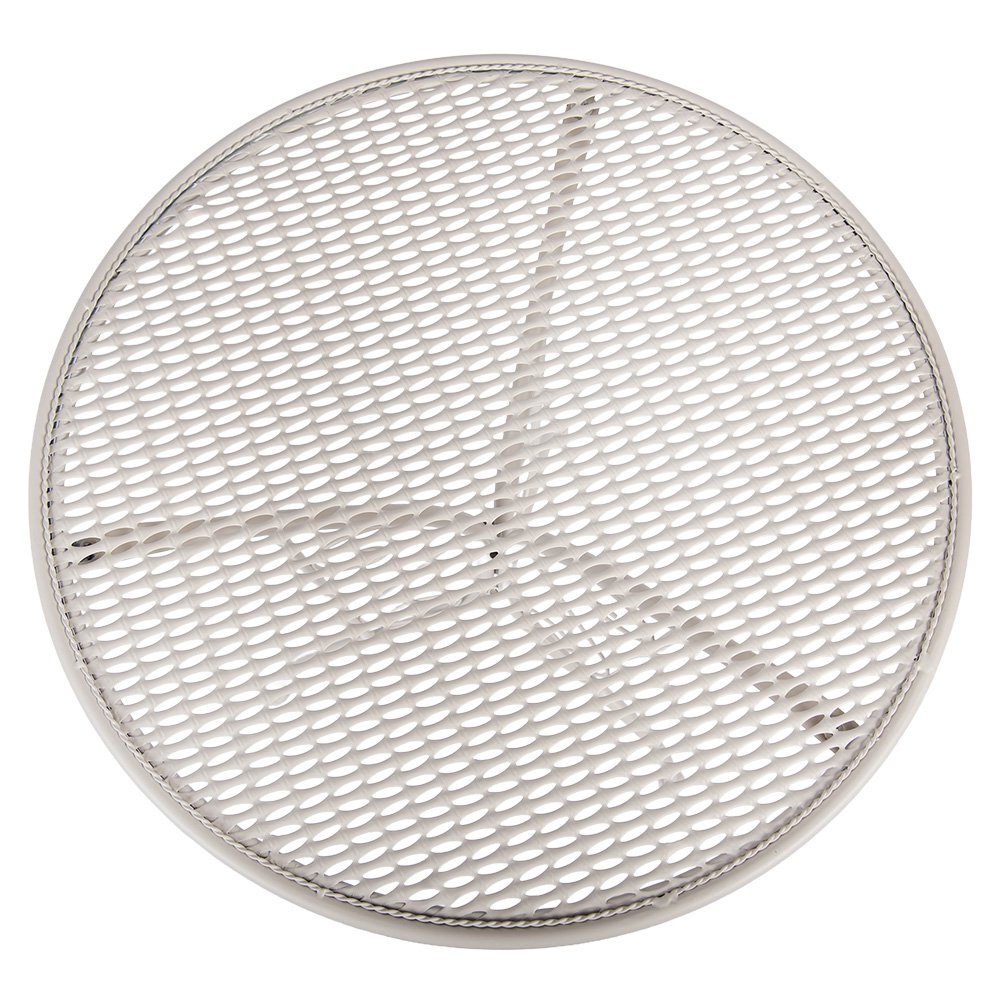 Bistroset Bistrotafel Bistrostoel 3-delig Ø 60x70 / 39x39x94 cm Wit Metaal