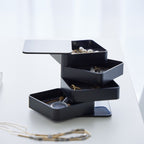 Yamazaki Tower Sieradenorganizer vierkant 4-laags