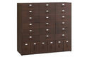 J-Line kast Bade - ijzer - roestbruin