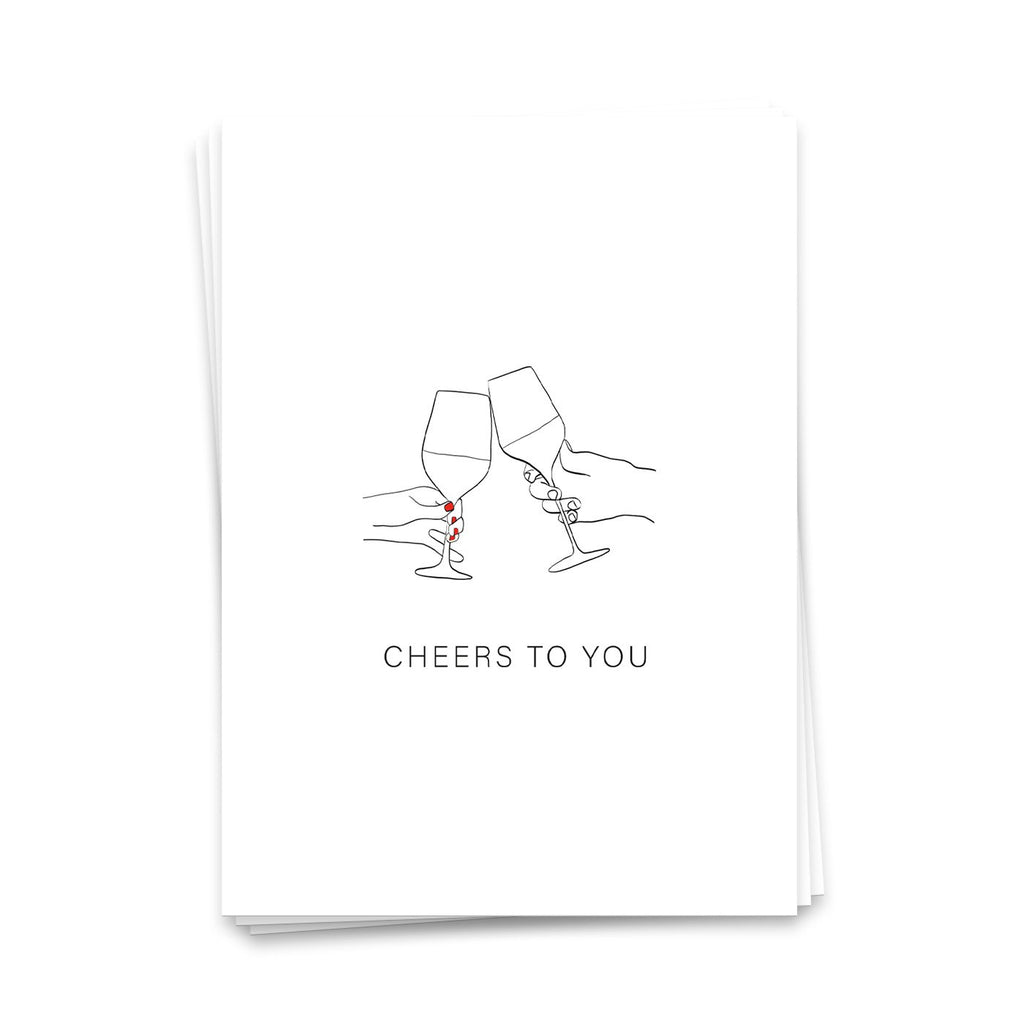 Proost voor jou - Postkarte 10er set