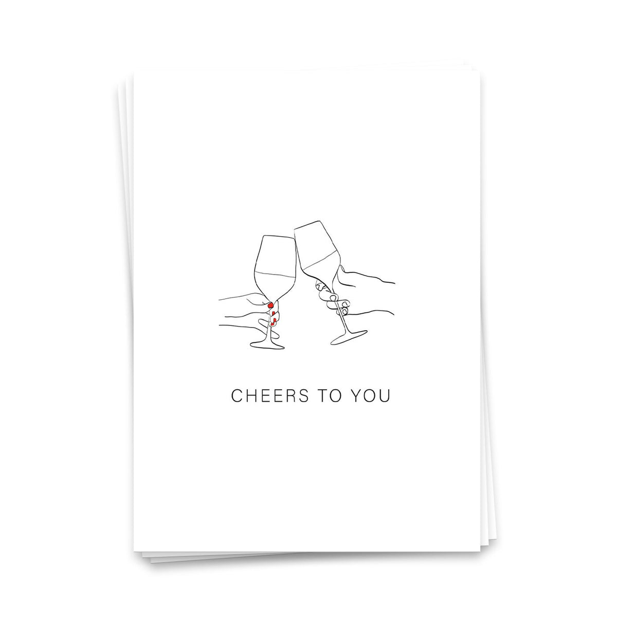 Proost voor jou - Postkarte 10er set
