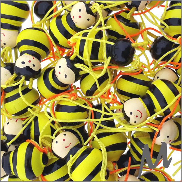 Gelukspoppetjes - Bij-large-50 stuks