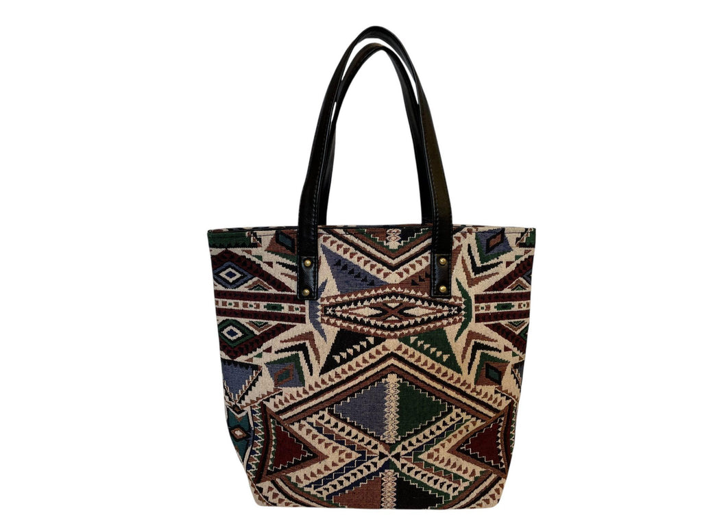 Tas dames shopper Blue multi