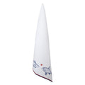 Theedoek 50x70 cm Wit Blauw Katoen Vissen Keukenhanddoek