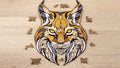 Eco Wood Art (EWA) Houten Legpuzzel Lynx size L, 1775, 47,3x37,5x0,5cm