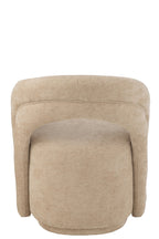 J-Line zetel Accent - textiel - beige