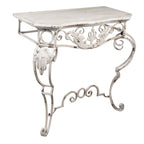 Sidetable 86x44x81 cm Wit Hout Wandtafel