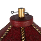 Kerstboom Standaard Draaimolen Ø 52x73 cm Rood Keramiek