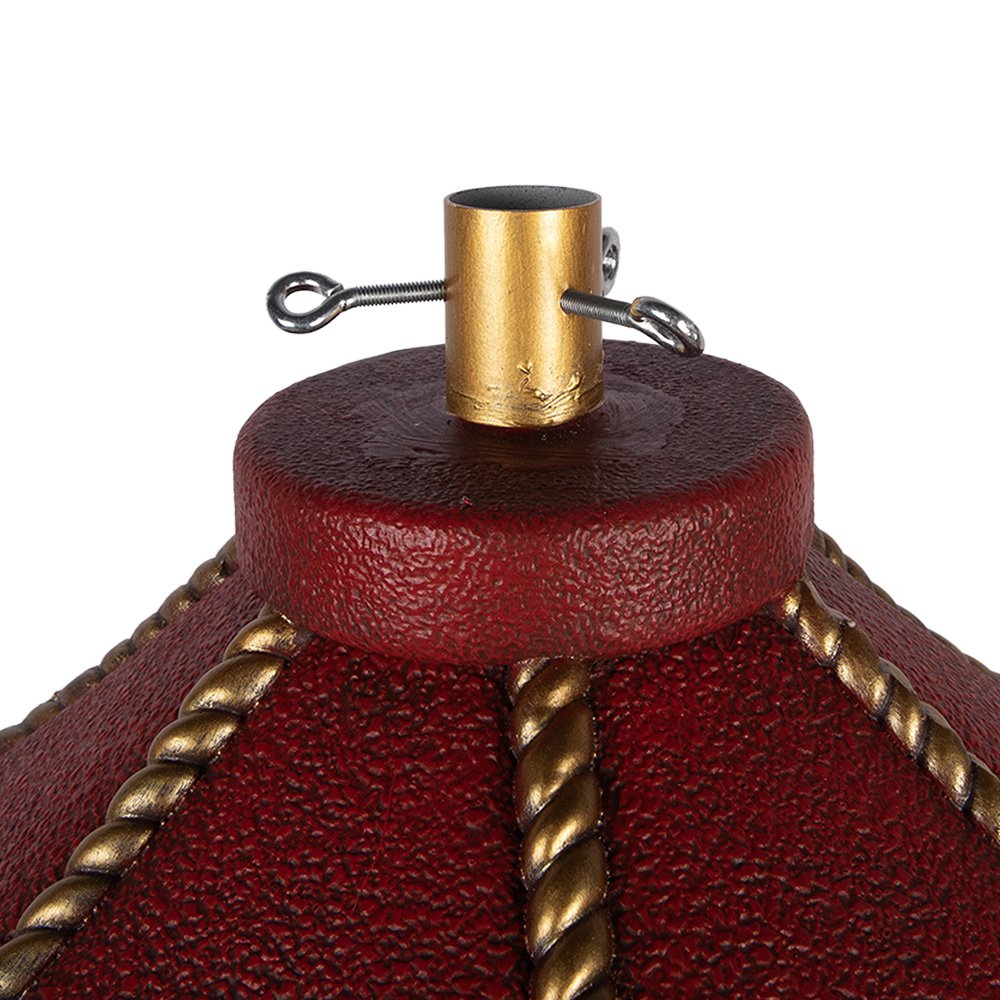 Kerstboom Standaard Draaimolen Ø 52x73 cm Rood Keramiek