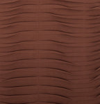 Geplooid kussen bruin 45x45cm
