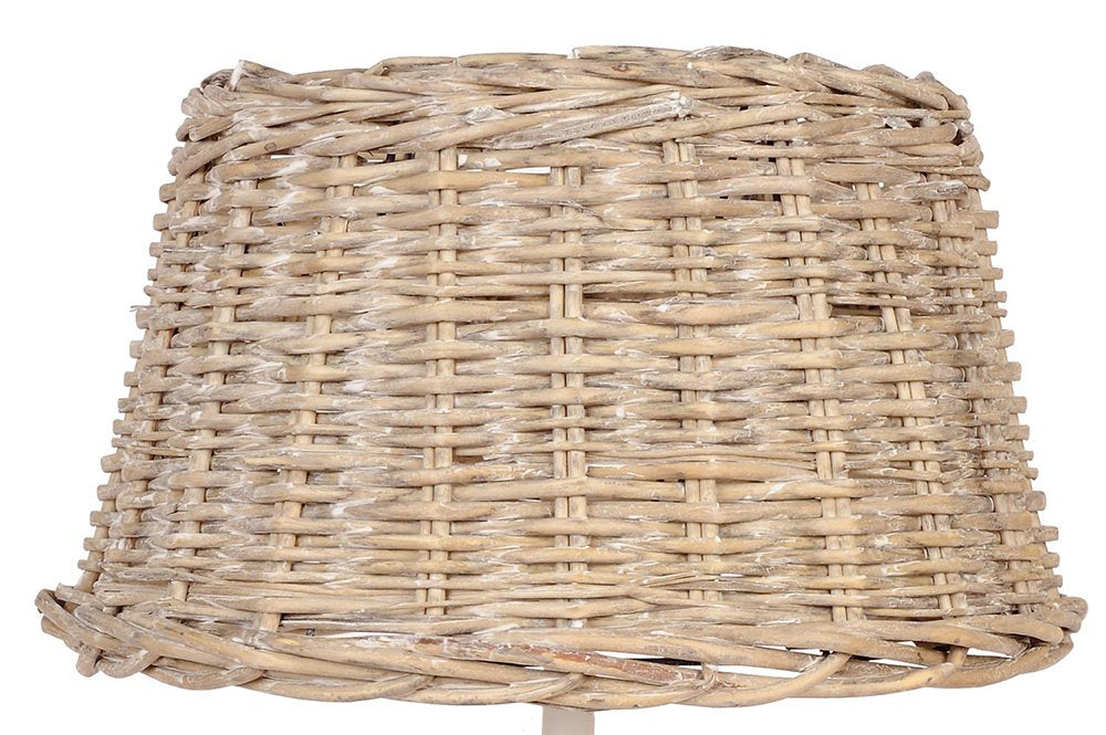 Lampenkap Ø 38x22 cm Beige Rotan Rieten Lampenkap
